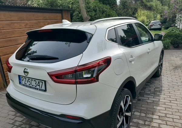 Nissan Qashqai cena 95900 przebieg: 55600, rok produkcji 2019 z Poznań małe 631